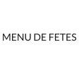 MENU DE FETES